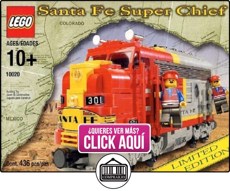 Lego 10020 Train Santa Fe Super Chief by LEGO ✿ Lego - el surtido más amplio ✿ ▭▻ Ver oferta: https://comprar.io/goto/B000VPNWVI | Legos, Santa fé, Juguetes
