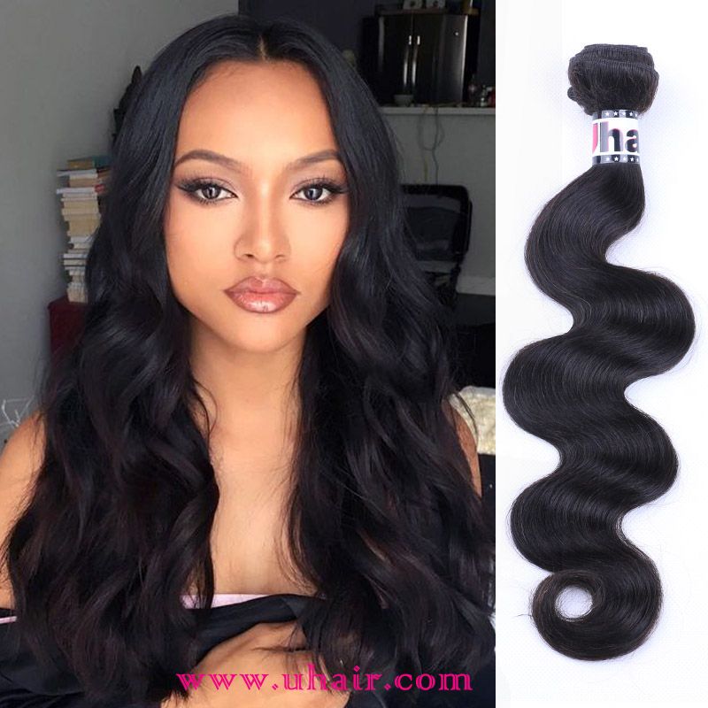 Virgin Malaysian Hair Body Wave 4pcs With 360 Lace Frontal 100