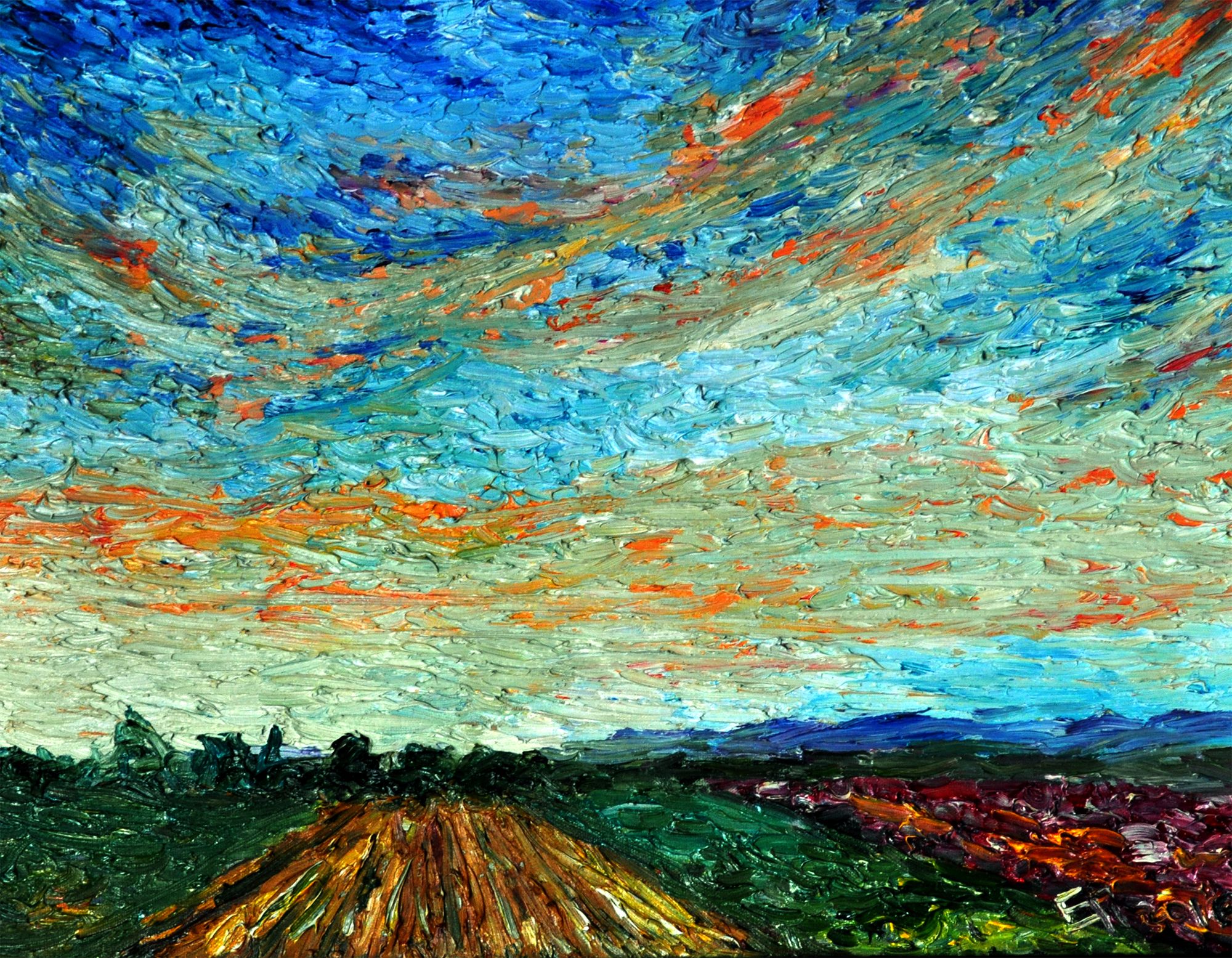 Van Gogh in White Rock Oil on canvas, 2016 20 x 16 in Sold. 1st prize in Van Gogh cometition at Van Gogh in White Rock Oil on canvas, 2016 20 x 16 in Sold. 1st prize in Van Gogh cometition at