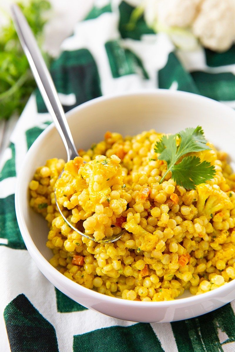 Mendocino Farms Curried Couscous with Roasted Cauliflower