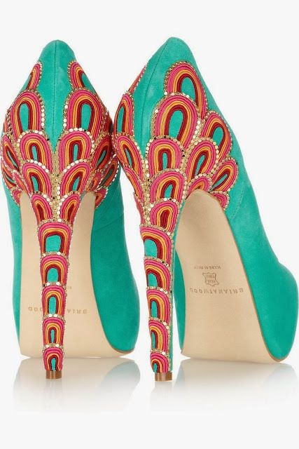 Make A Statement With These Super Cute Peacock Patterned Heels Simple Patterned Heels Make A Statement With These Super Cute Peacock Patterned Heels Simple Patterned Heels