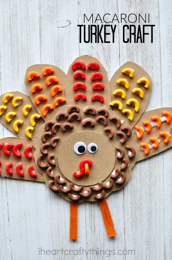 awesome elbow macaroni turkey craft stay at home mom pinterest