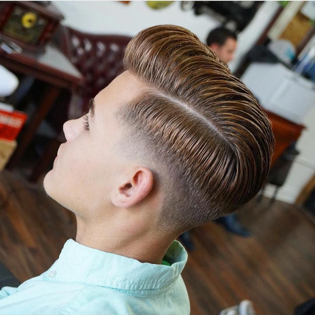 nice 25 Sizzling Tape-up Haircut Ideas – Get Your Fade On #menshaircutideas Hairstyles For Teenage Guys, Teen Boy Haircuts, Hairstyles Haircuts, Haircuts For Men, Medium Hairstyles, Wedding Hairstyles, Pompadour Fade Haircut, Mid Fade Haircut, Men's Pompadour