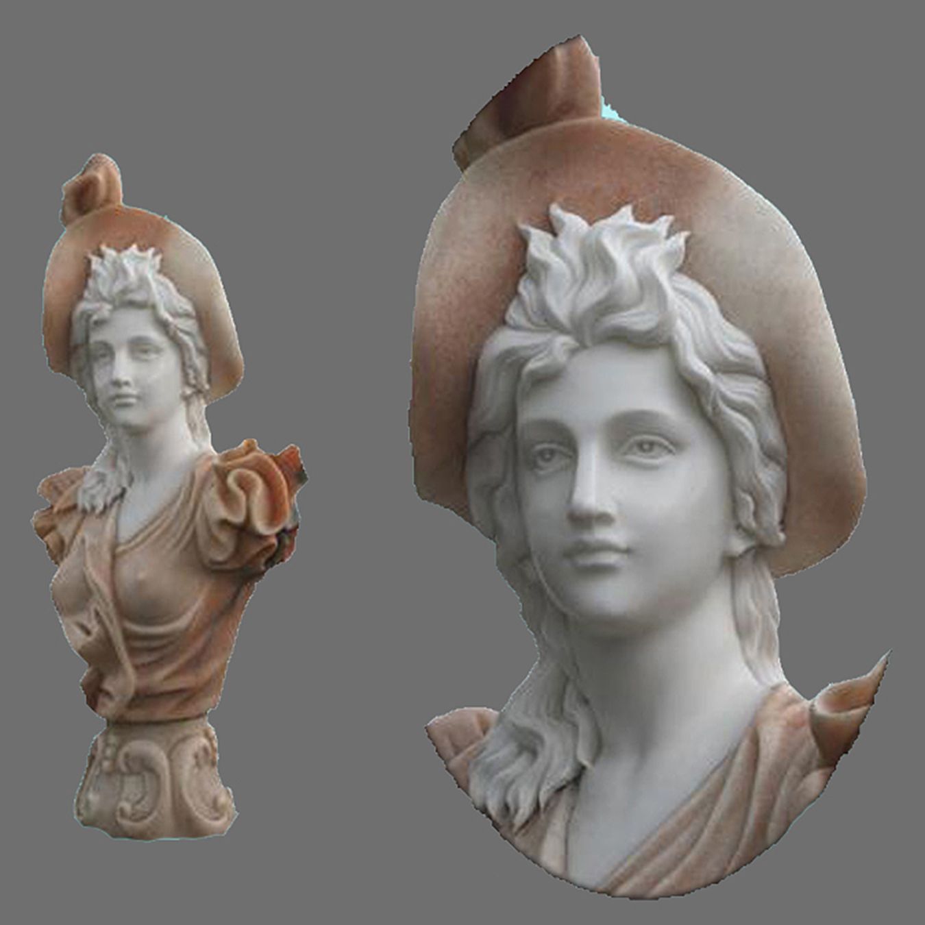 Marble Busts your home decor in multi color. Marble bust