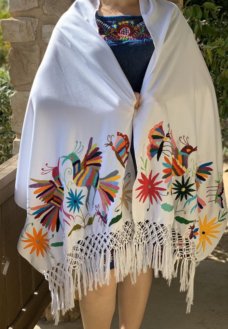 Chal Manta Rebozo Colorida Hecha A Mano Mexicana Manta Peq Chal Manta Rebozo Colorida Hecha A Mano Mexicana Manta Peq