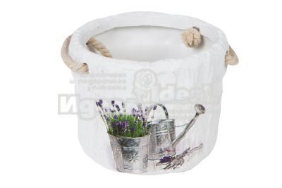 Кашпо керамика с ручками ведро с рисунком, лейка 9х10см Toilet Paper, Toilet Paper Roll