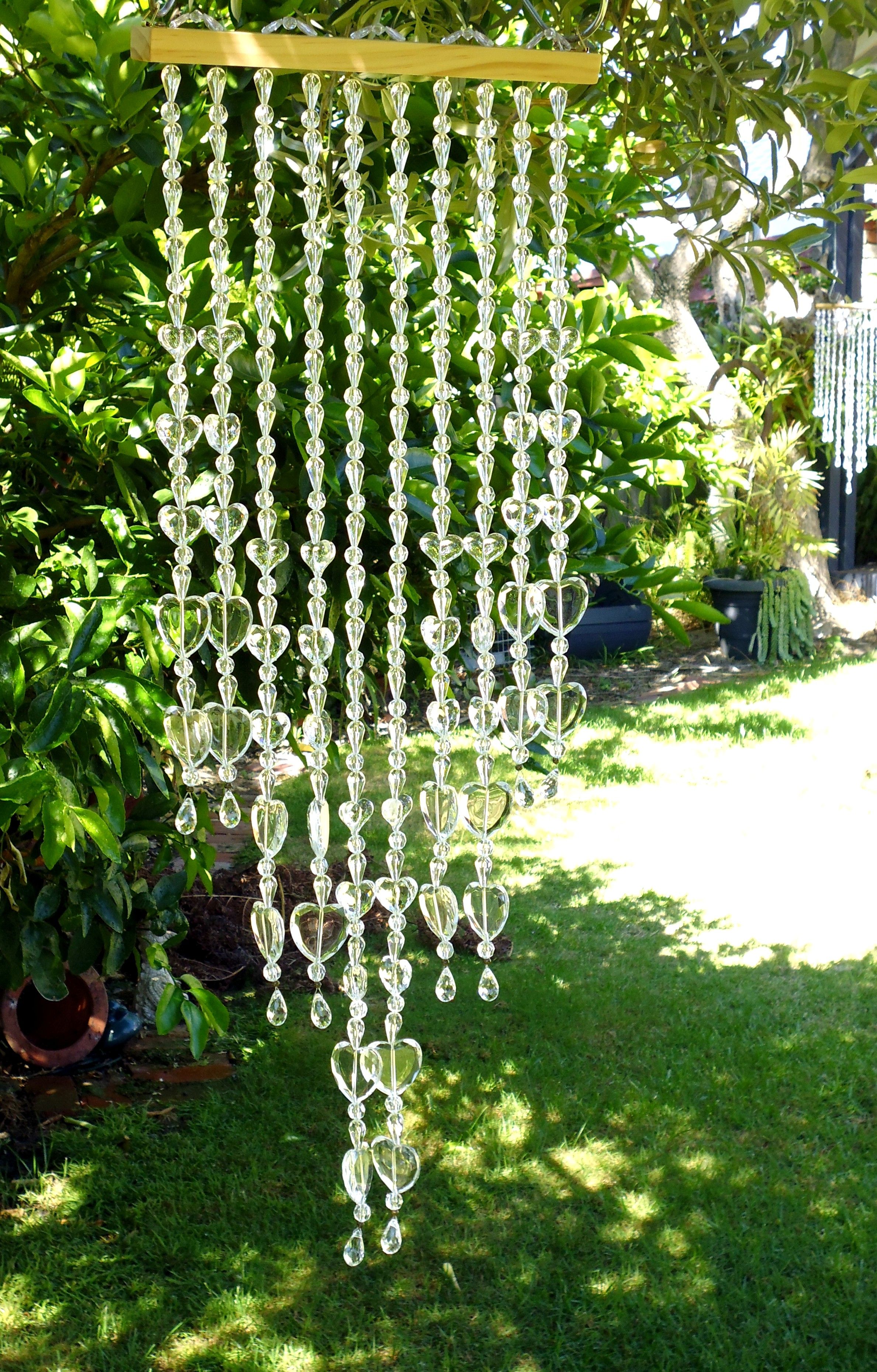Outdoor Décor Hanging Beautiful E Divider And All Acrylic Outdoor Décor Hanging Beautiful E