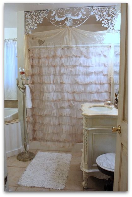 30 Adorable Shabby Chic Bathroom Ideas Interior Design Pinterest Shabby Chic Bathrooms Accessories Here Are Some Grate Examples Of