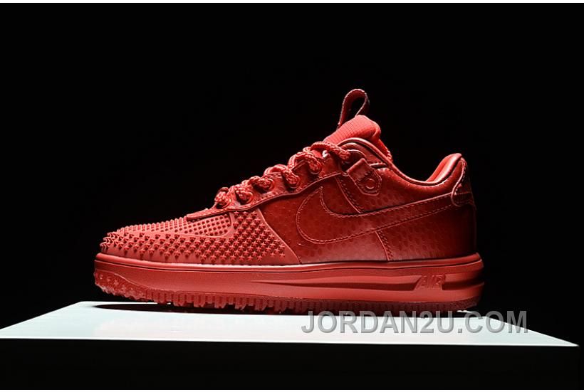 http://www.jordan2u.com/nike-lunar-force-1-duckboot-all-red.html NIKE LUNAR FORCE 1 DUCKBOOT ALL RED Only 120.85€ , Free… | Nike boots, Nike lunar force, Duck boots