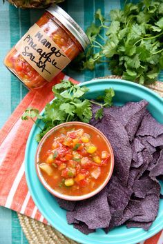Canned Mango Pineapple Salsa from Our Best Bites Mango Salsa Canning Recipe, Canning Pineapple, Mango Pineapple Salsa, Mango Salsa Recipes, Canning Salsa, Canning Fruit, Peach Salsa, Mango Tree, Canning Tomatoes