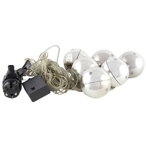 Europalms LED Christbaumkugel 15cm rot