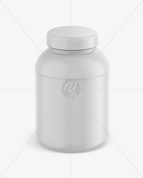 Download Download Matte Plastic Jar Psd Mockup PNG