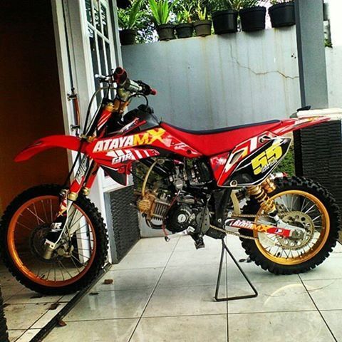 Pin oleh Sony NY di Kumpulan Gambar Modifikasi Motor Trail ...