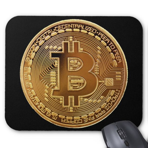 original bitcoin symbol logo graph mouse pad custom office supplies