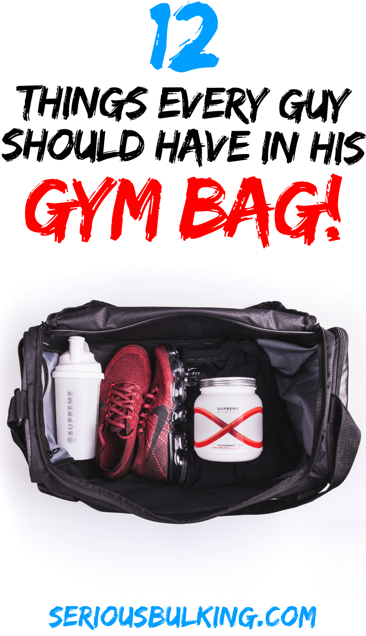 12 Gym Bag Essentials to Maximize your Gym Sessions! #musclebuilding #buildingmuscle #gainmuscle #mu...