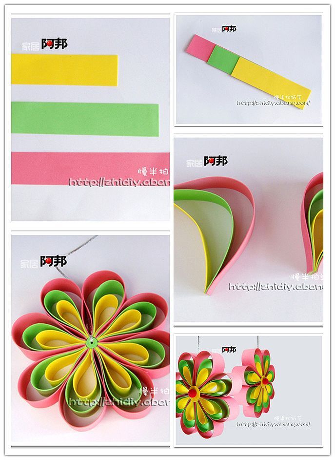 Handmade DIY Simple Flower Ornament Apply The Same Technique That Paper Quilling Employs And These Flowers Will Come Together Easily Handmade DIY Simple Flower Ornament Apply The Same Technique That Paper Quilling Employs And These Flowers Will Come Together Easily
