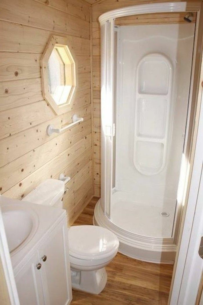 Comment aménager une salle de bain 4m2? Badeværelse 2m2