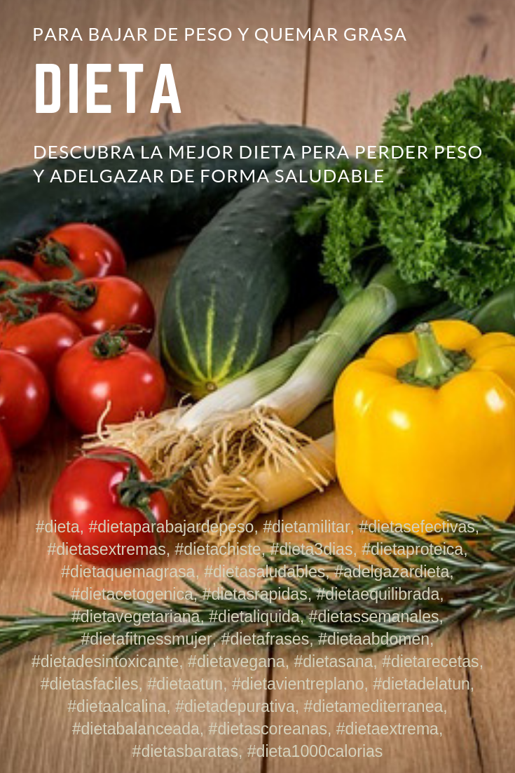 Dietas para bajar de peso rapido y saludable sinonimos