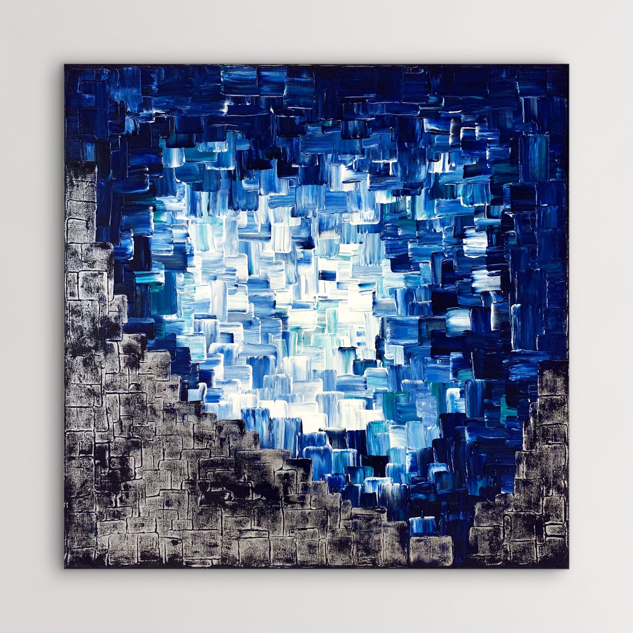 Wall Painting, Abstract Painting, Canvas Wall Art, Handmade Items, Handmade Sellers, Handmade Gifts, Geometric Textures, Mandala Artwork, Interior Design Diy