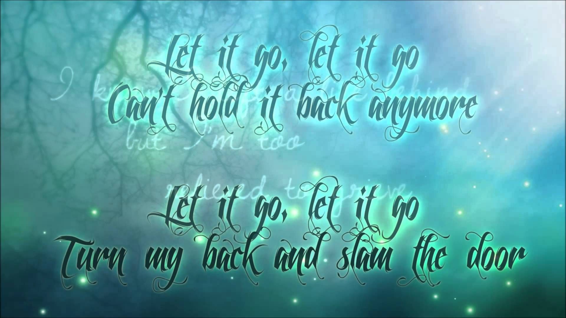 Let It Go Demi Lovato Let It Go Lyrics Lyrics Lyrics Videos