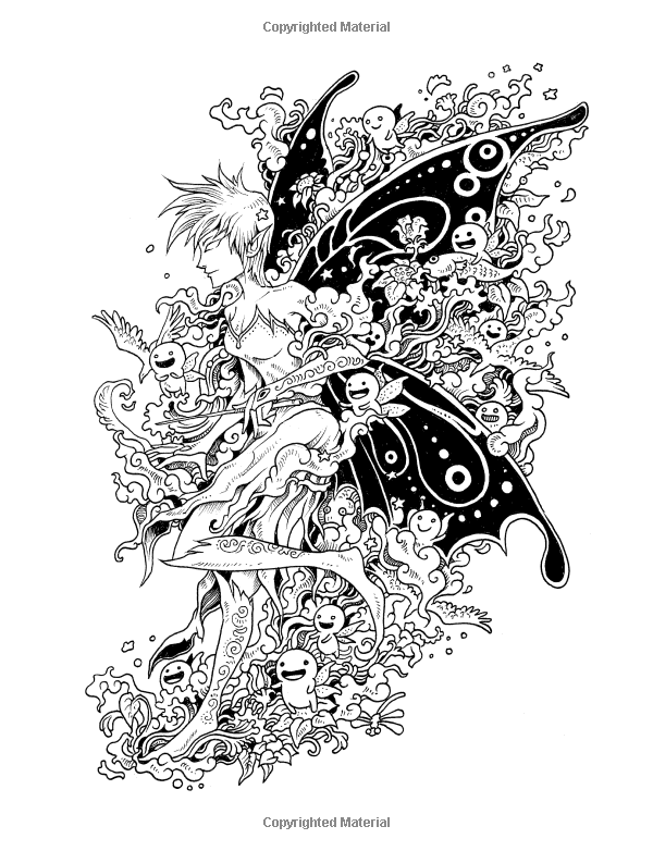 Amazon Doodle Invasion Zifflins Coloring Book Volume 1
