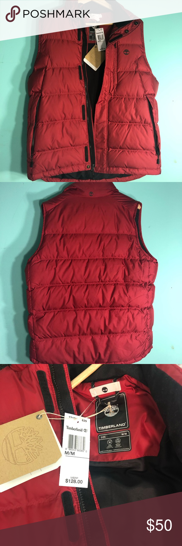 Timberland Men S Red Vest Red Vest Timberland Mens Red Vest Mens