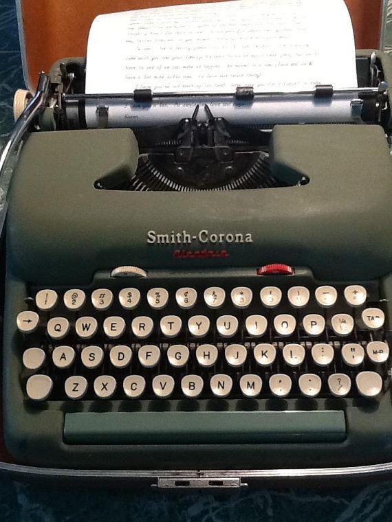 Electric typewriter essay
