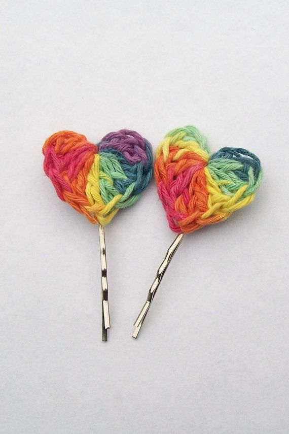 Flower Girl Cottage: Simple and Cute Crochet Heart Pattern Free #cutecrochet