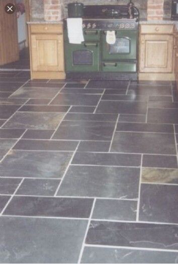 Pin By Anna Nicole On Uneven Size Tile Flooring Design Pinterest Kitchen Flooring Ideas Pros Cons And Cost Of Each Option