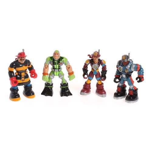 mattel rescue heroes action figures