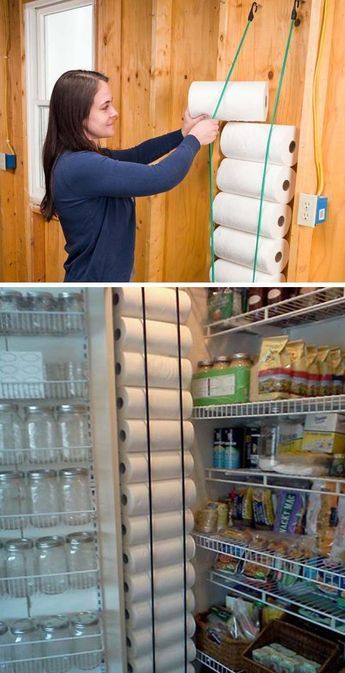 50+ clever ideas to organize a small kitchen to free up so much space Kitchen Organizing, Organization Hacks, Organizing Tips, Deep Pantry Organization, Small Apartment Organization, Organization Station, Bedroom Organization, Ideas Para Organizar, Interior Design Kitchen