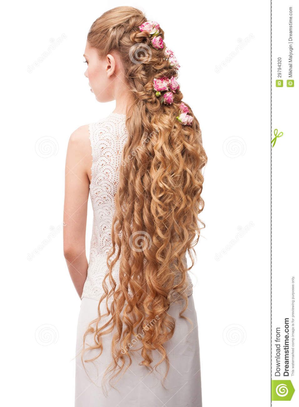 wedding hairstyles very long hair