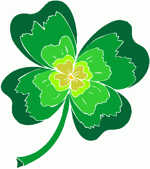 pictures of four leaf clover cliparts co shamrocks rock