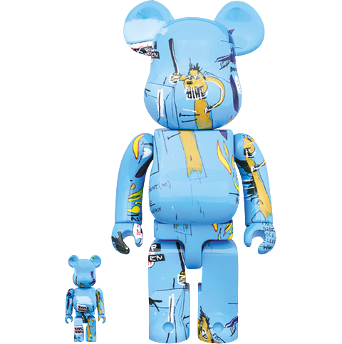 Be Rbrick Jean Michel Basquiat 4 100 And 400 Collectible Set Sideshow Collectibles Jean Michel Basquiat Art Icon Jean Michel
