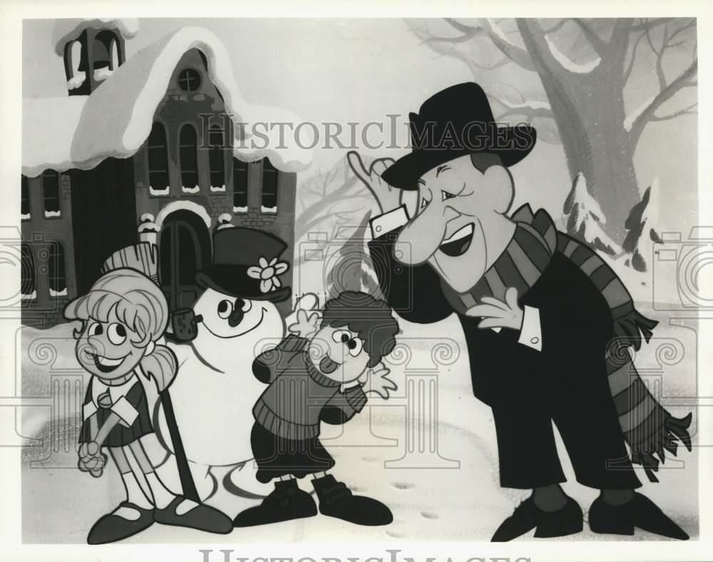 Ebay Sponsored 1987 Press Photo Frosty Jimmy Durante And Friends In Frosty The Snowman Frosty The Snowmen The Snowman Animation Frosty