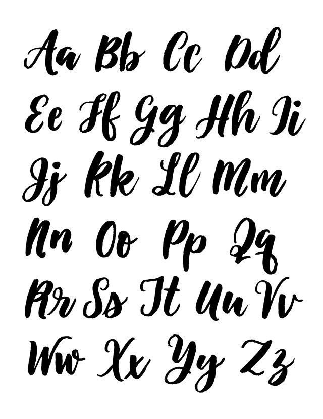 creating with make wells: water brush letting part 2 Lettering Guide, Hand Lettering Fonts, Hand Lettering Tutorial, Creative Lettering, Lettering Practice, Brush Lettering, Brush Pen Calligraphy, Hand Calligraphy, Typography Fonts