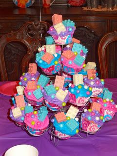 Lego Friends Birthday Party Lego Cupcakes Lego Birthday Party