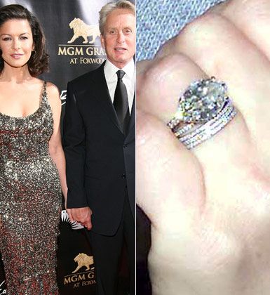 Catherine Zeta Jones Celebrity Engagement Wedding Rings In 2018 Catherine Zeta Jones