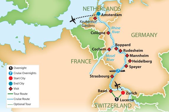 7 Night Deluxe Rhine River Cruise Upgraded Cabin A Rhine River Cruise European River Cruises Rhine River