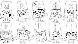 alphablocks para colorear Bsqueda de Google Alphabet phonics