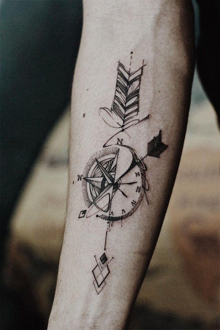 Tatouage Compas Tatouage Boussole Tatouage Bras Avant Bras Geometric Tattoo Arrow Compass Tattoo Tattoos For Guys Tatouage Compas Tatouage Boussole Tatouage Bras Avant Bras Geometric Tattoo Arrow Compass Tattoo Tattoos For Guys