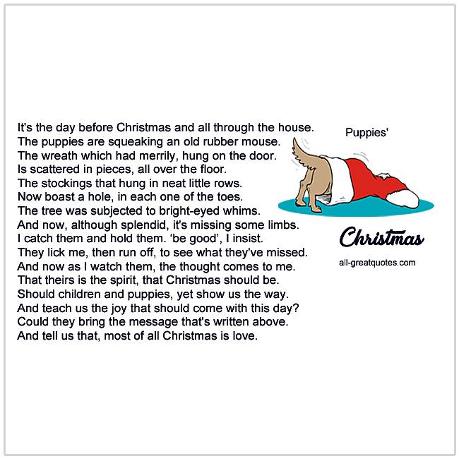 Puppies Christmas Christmas Poems Christmas Puppy Free Online puppies-christmas-christmas-poems-christmas-puppy-free-online