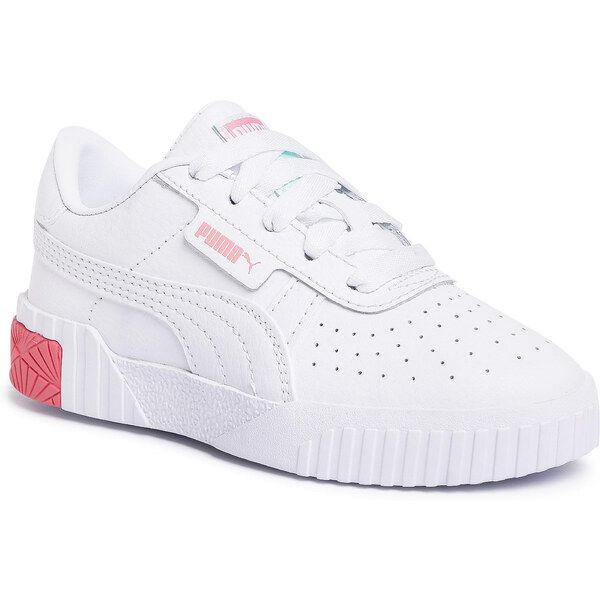 Sneakers PUMA - Cali Ps 372844 09 Puma White/Peony/Mist Green Pantofi ușori cu șiret marca Puma. Căptușeală de durată din Piele naturală - Netedă, Piele ecologică - Piele ecologică. Interior respirabil, confecționat în special din material, piele ecologică. În interiorul pantofilor se găsesc tălpici din: piele ecologică. Talpa din material de înaltă calitate. Pantofii asigură dezvoltarea sănătoasă a piciorului și confortul purtării. Sneakers Puma, Puma Sneaker, Puma White, Puma Cali, White Peonies, Adidas Tubular Defiant, Uni, Shoes, Fashion