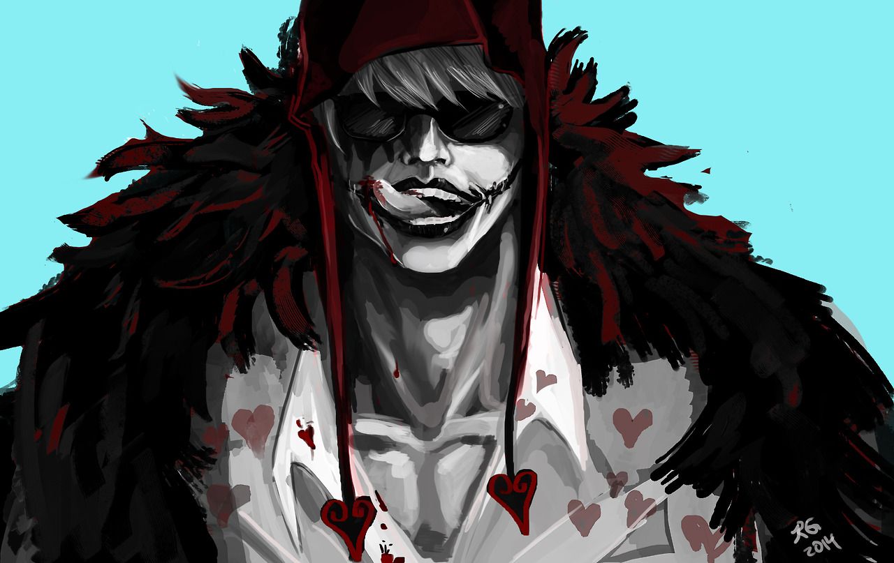 corazon one piece - Pesquisa Google | Anime guys shirtless, One piece