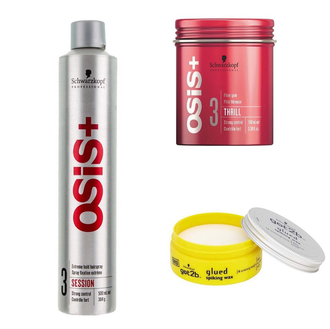 🌴My favorite styling products for short hair🌴 • • 🌟OSiS Sessions