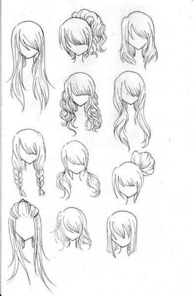 How Draw Cartoon Girl With Curly Hair Jobspapa Com