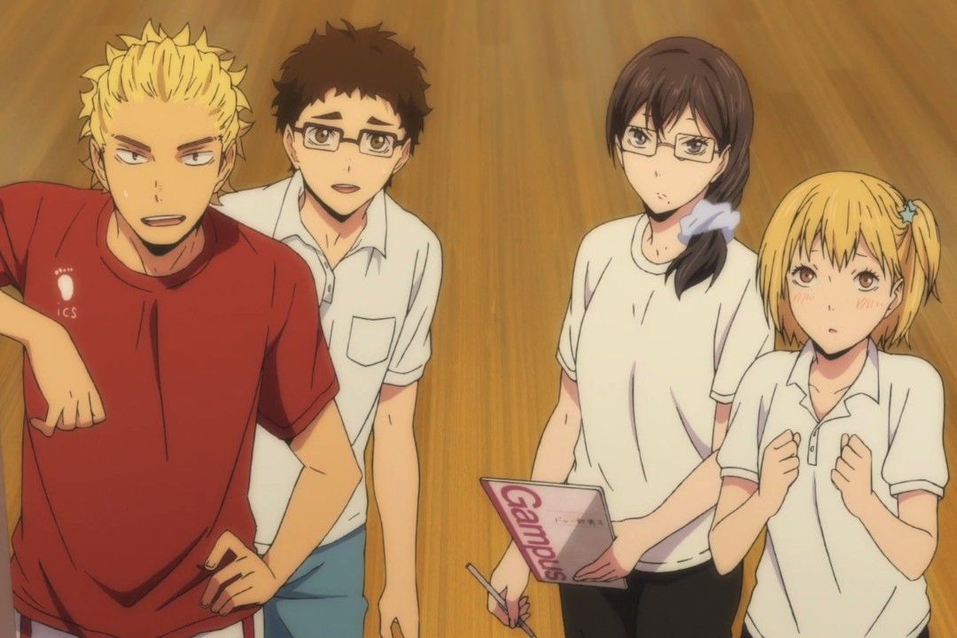 Ukai, takeda, kiyoko & Yachi - Haikyuu | Haikyuu anime, Haikyuu