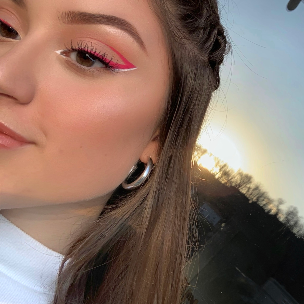 Fancy Makeup, Edgy Makeup, Colorful Eye Makeup, Creative Makeup Looks, Eye Makeup Art, No Eyeliner Makeup, Cute Makeup, Artistry Makeup, Skin Makeup