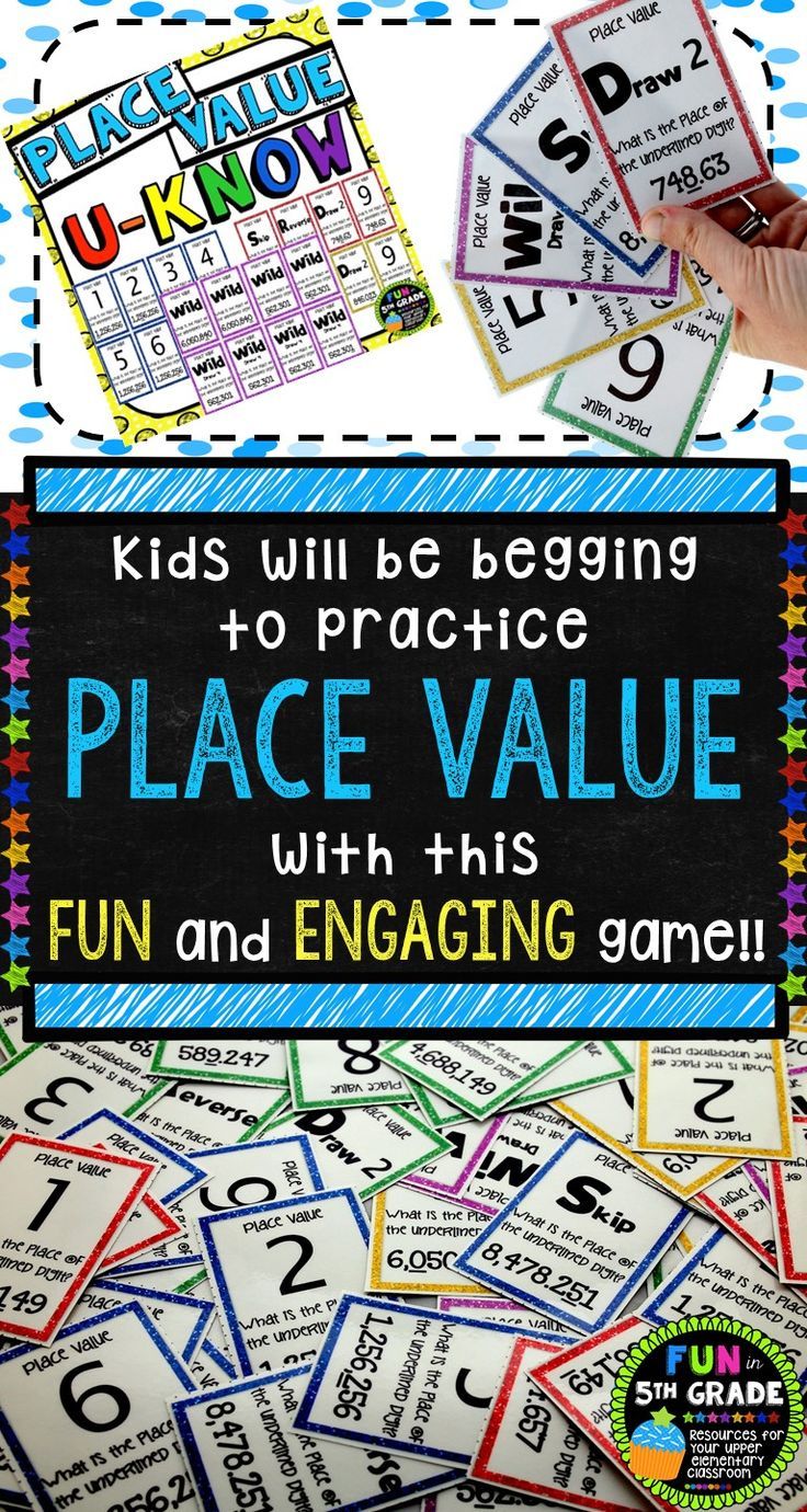 5th Grade Math Partner Games Decimal Place Value Math Partner Game Math 5th Grade Math
