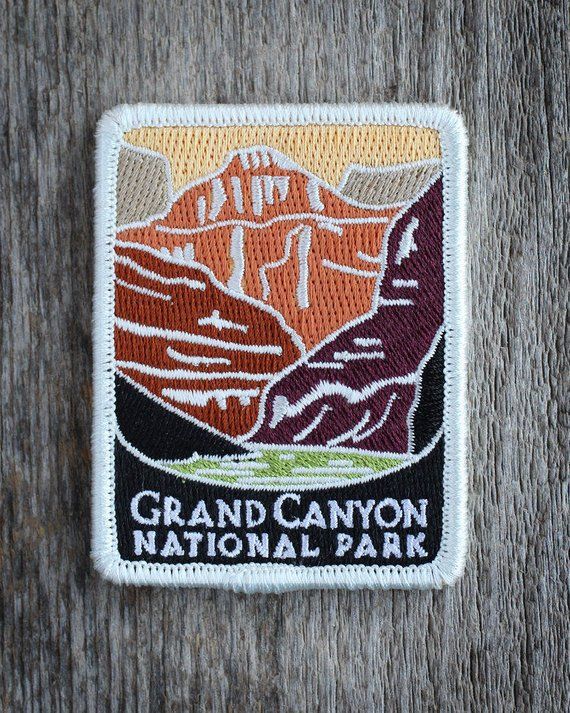 Arizona Iron on Grand Canyon National Park Patch Colorado River